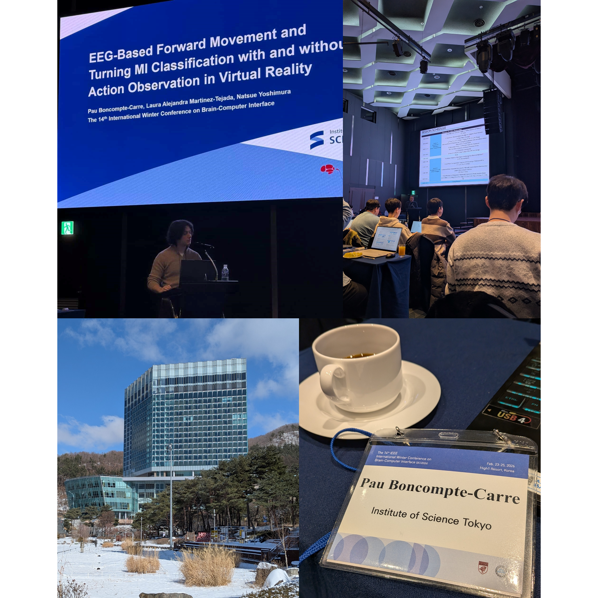 Pictures from my stay at the High1 resort in South Korea during the BCI2026 conference